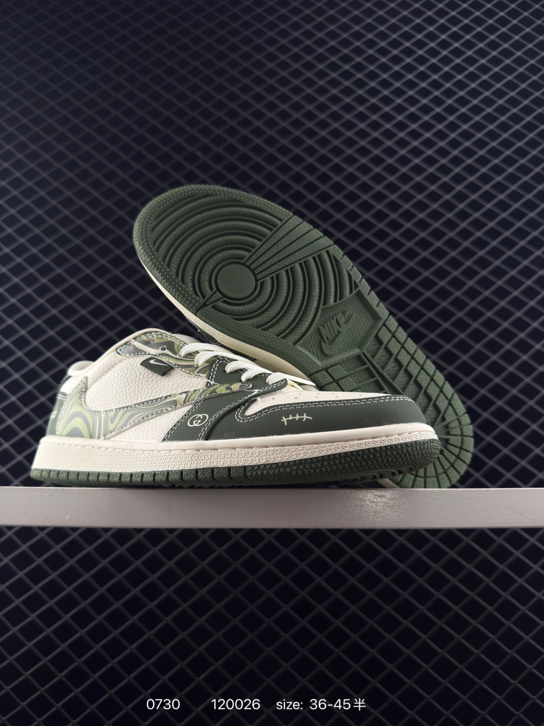 Fragment x Travis Scott x LV Air Jordan 1 Low